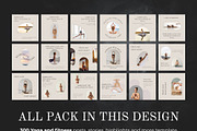 Yoga Instagram Highlight Covers, a Social Media Template by VeliusCreativeStudio (Thumbnail 9 of 9)