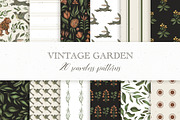 Watercolor vintage garden set, an Object Graphic by OrangePeafowlArt (Thumbnail 12 of 18)