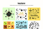Fall Doodle Designs, a Solid Icon by Prosymbols (Thumbnail 10 of 11)