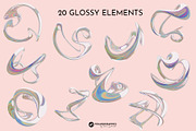 Iridescent 3D Liquid Shapes, a Graphic by Youandigraphics (Thumbnail 11 of 13)
