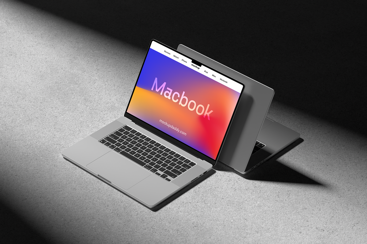 Apple Products Mockup Collection, a Device Mockup by Mockupdaddy (Photo 18 of 20)