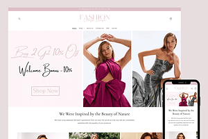 FASHION - Pure & Clean Shopify Theme