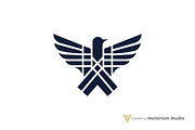 Geometric Eagle Emblem Logo, a Branding & Logo Template by Vectorium Studio (Thumbnail 1 of 5)