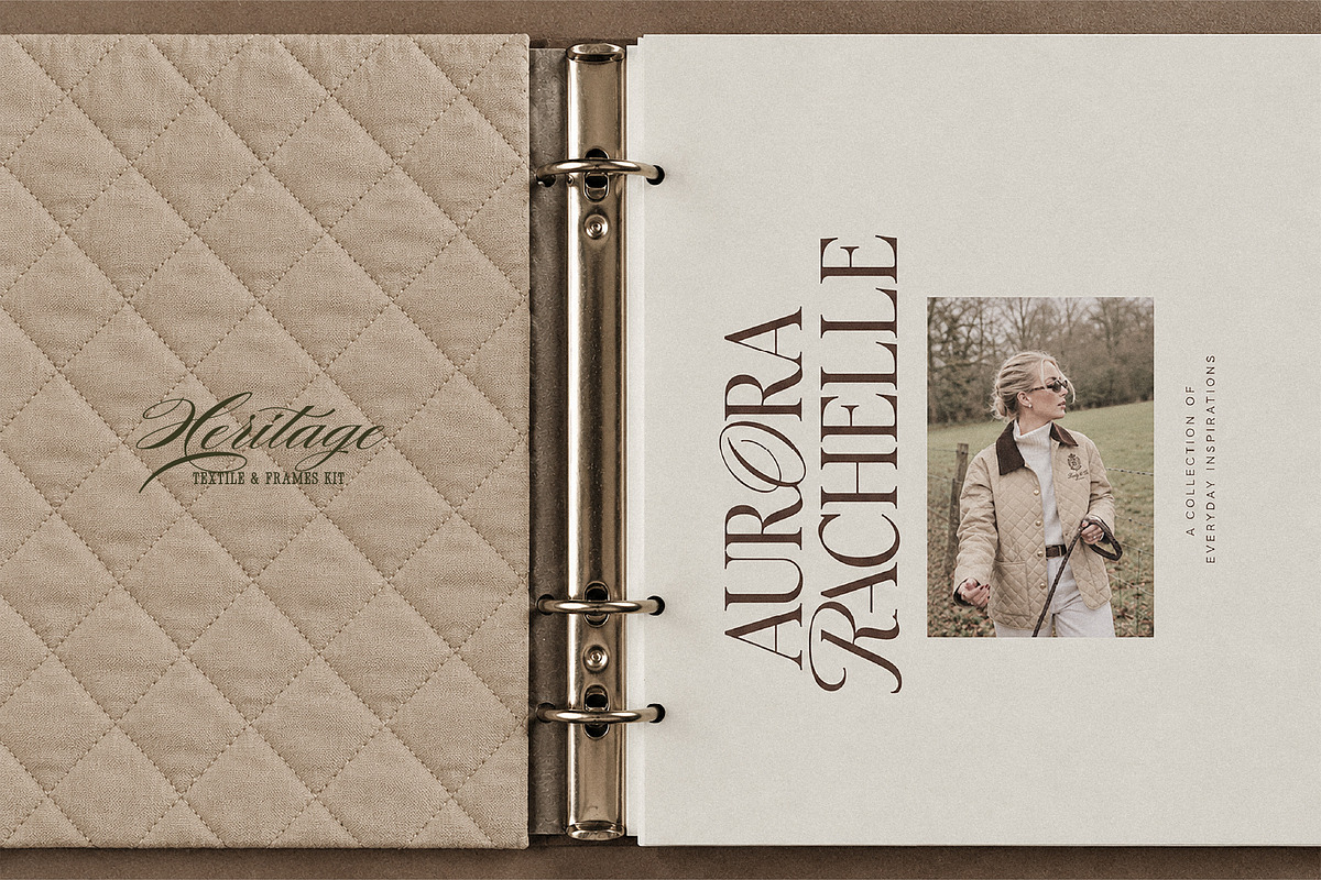 Heritage Textile & Frames Kit, an Object Graphic by Hello Muse (Photo 13 of 14)