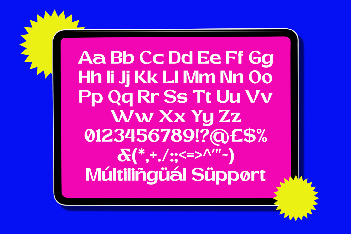 Kojak Display, a Sans Serif Font by executypeStudio (Photo 13 of 14)