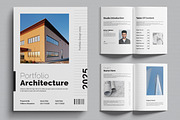 Architecture Portfolio Layout, a Brochure Template by MightyDesign (Thumbnail 1 of 6)