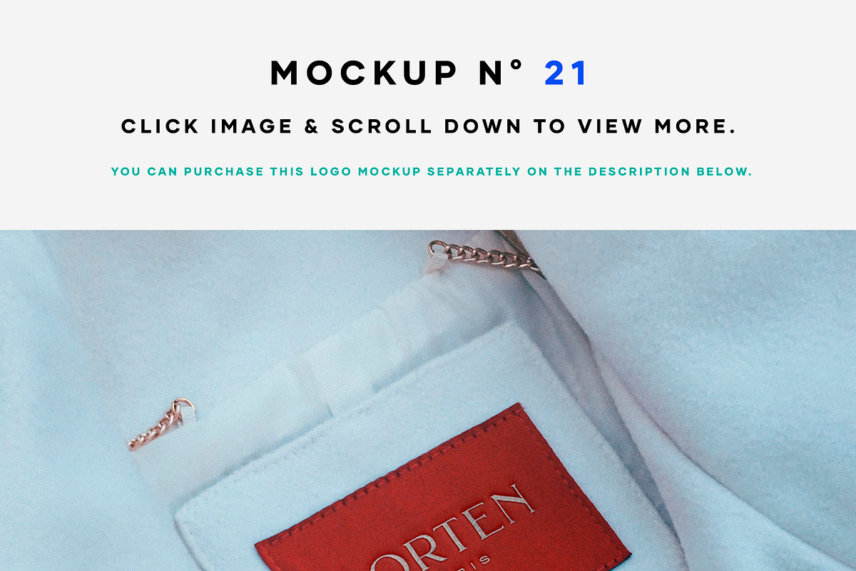 25 Apparel Tag & Labels Logo Mockups, a Hoody Mockup by Asylab (Photo 25 of 30)