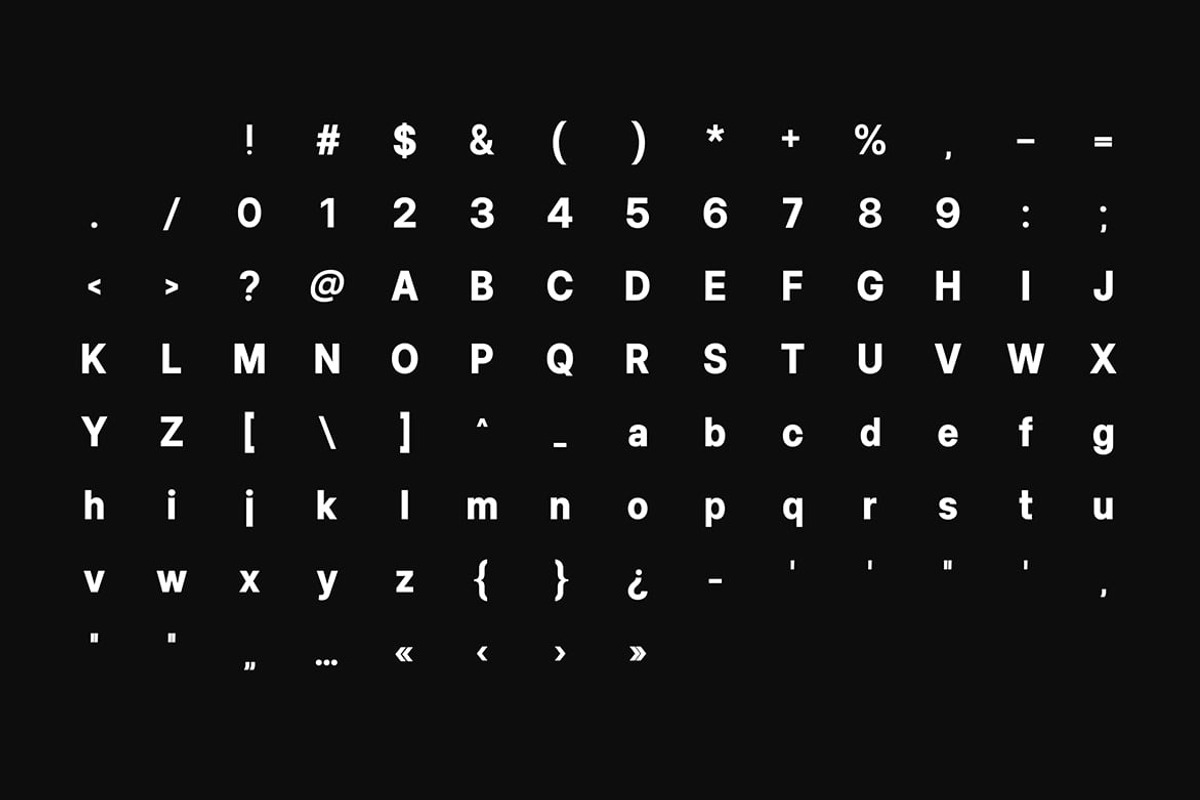 Ortwin - Modern Sans-Serif Font, a Sans Serif Font by Webhance Studio (Photo 3 of 10)