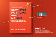 Softcover A5 Book PSD Mockup Set, a Mockup by Remnand Studio (Thumbnail 3 of 10)