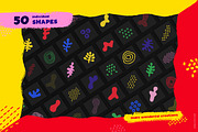 Hand-Drawn Patterns, Shapes, Brushes, a Pattern Graphic by Samolevsky (Thumbnail 2 of 23)