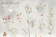 May - Floral Watercolor Collection, a Decorative Illustration by Les Frolova (Thumbnail 4 of 12)
