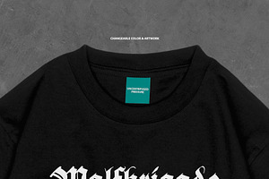 Heavy Cotton T-shirt Mockup