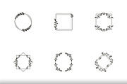 Elegant Floral Border Set, a Templates & Theme by studiogstock (Thumbnail 3 of 3)