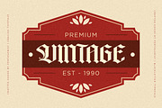 Gracias | Blackletter Font, a Blackletter Font by Pentagonistudio (Thumbnail 2 of 10)