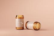 Amber Glass Candle Mockup Bundle, a Packaging Mockup by pmvch (Thumbnail 121 of 135)