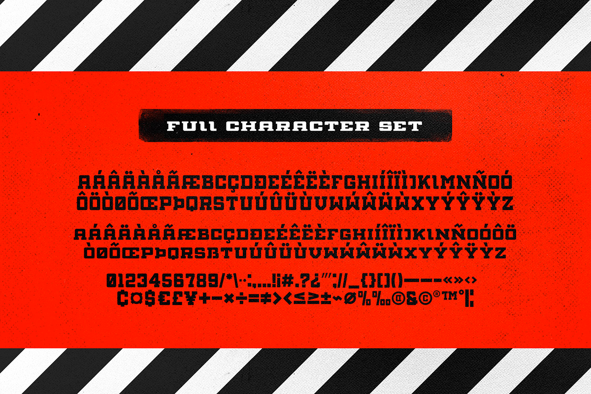 Bebop DS Font & Texture Bundle, a Sans Serif Font by Tondi Type Studio (Photo 13 of 21)