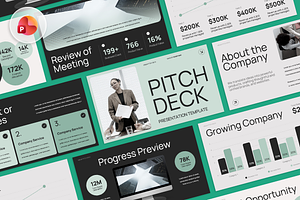 Pitch Deck PowerPoint, a Presentation Template by rgbryand