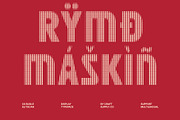 CS Bugle Slitscan, a Sans Serif Font by Craft Supply Co. (Thumbnail 7 of 8)