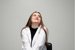Young woman daydreaming with a, a Person Photo by volodymyrshtun13795