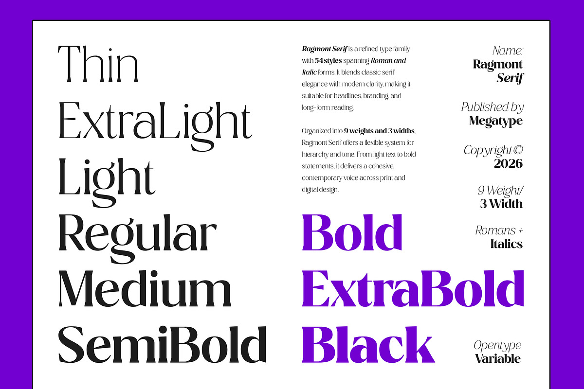 Ragmont Serif, a Serif Font by Megatype (Photo 5 of 15)