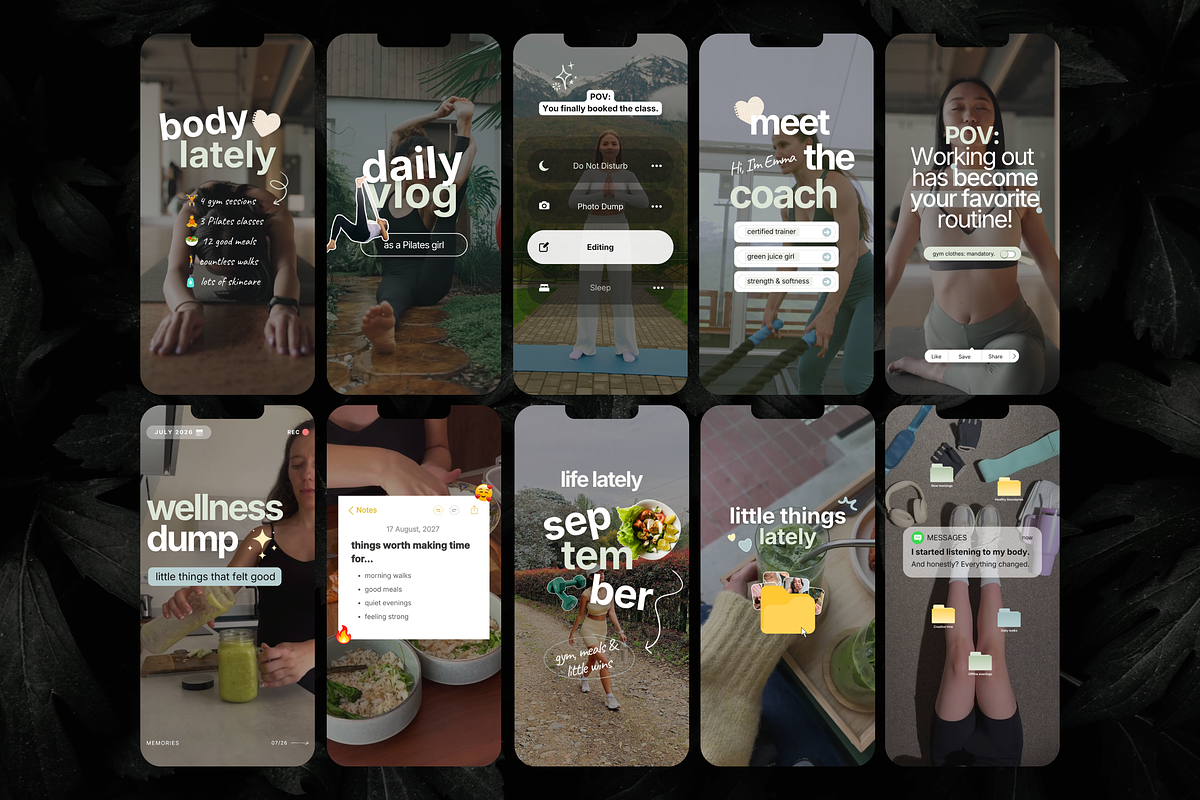 Health & Wellness Reels Templates, a Social Media Template by DigiPax (Photo 6 of 14)