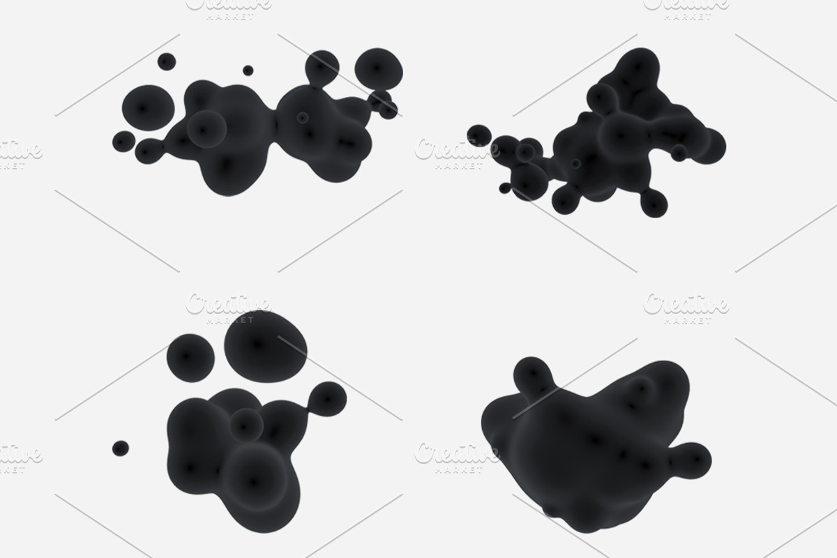 3d metaballs, an Object Graphic by ghost friend's shop (Photo 2 of 3)
