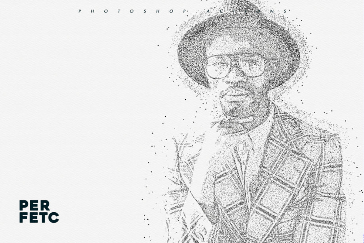 Stippling Photoshop Action, an Action Add-On by DuoFankaar (Photo 5 of 9)