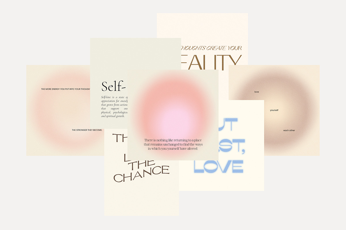 Instagram Quotes Posts Stories PS, a Social Media Template by Love Radiation Studio (Photo 9 of 22)