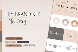 Canva DIY brand Mia Avery