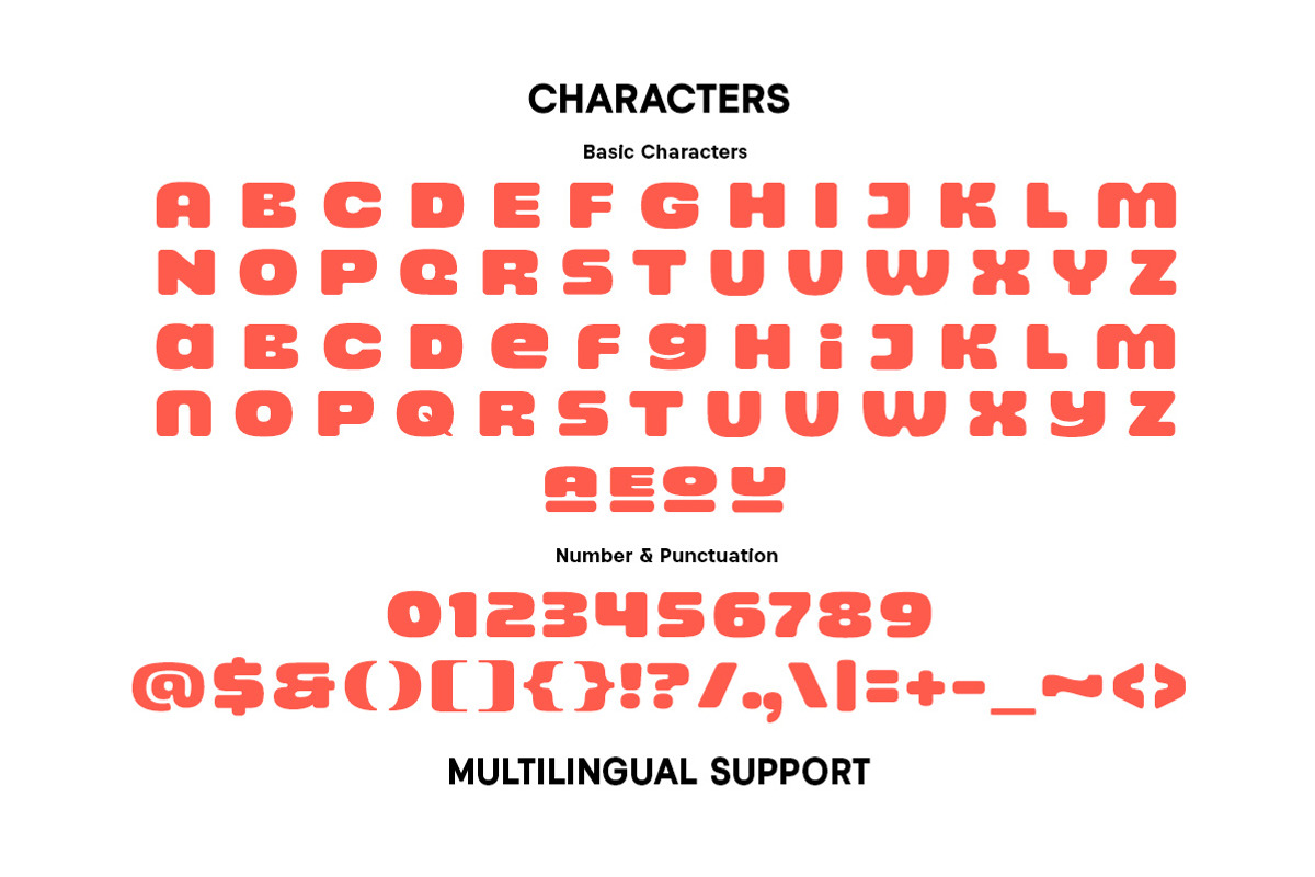 Coral Candy - Bold Display Font, a Font by Letterhend Studio (Photo 8 of 10)