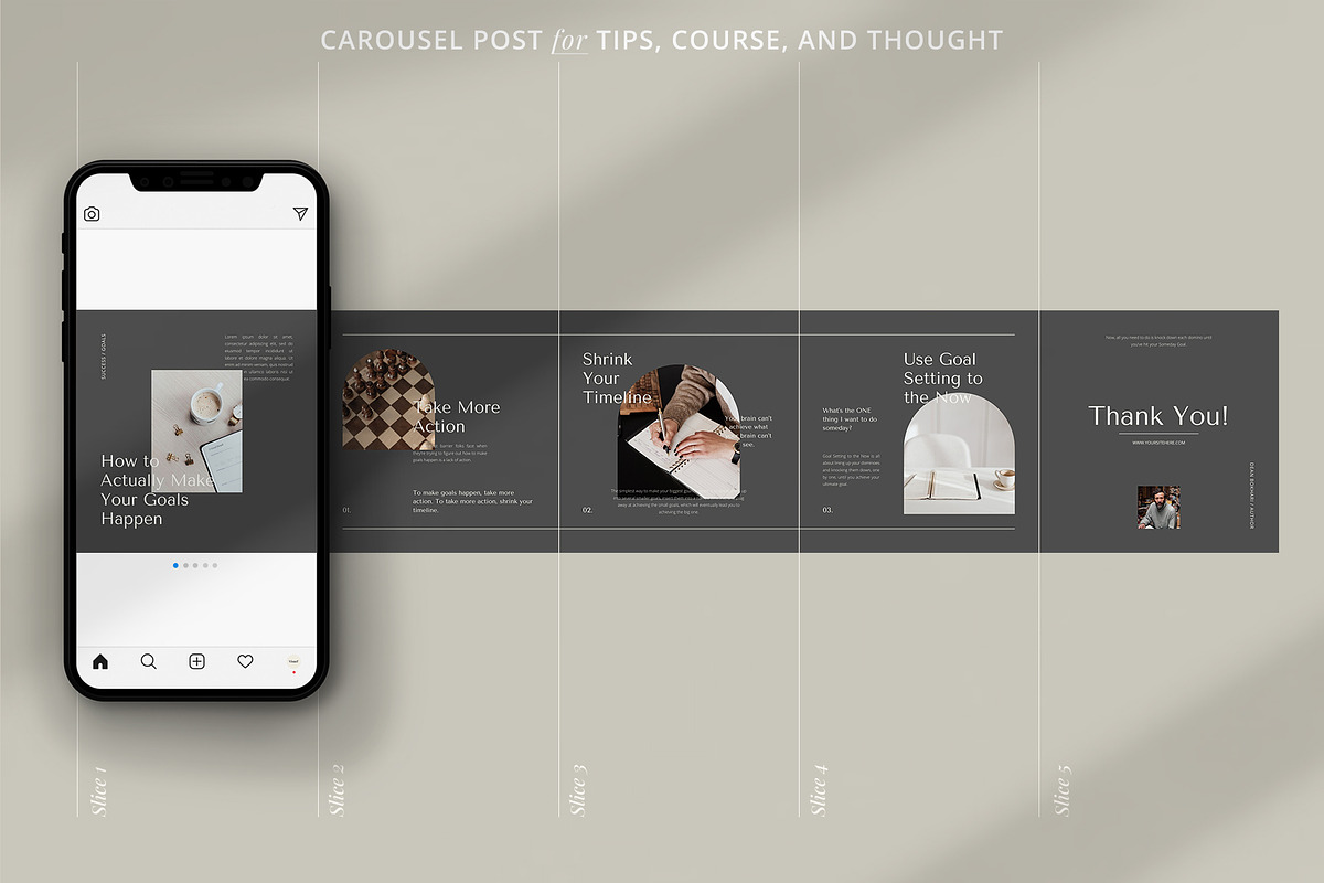 Influencer Instagram Pack | PS CANVA, a Social Media Template by Visuel Colonie® (Photo 6 of 18)