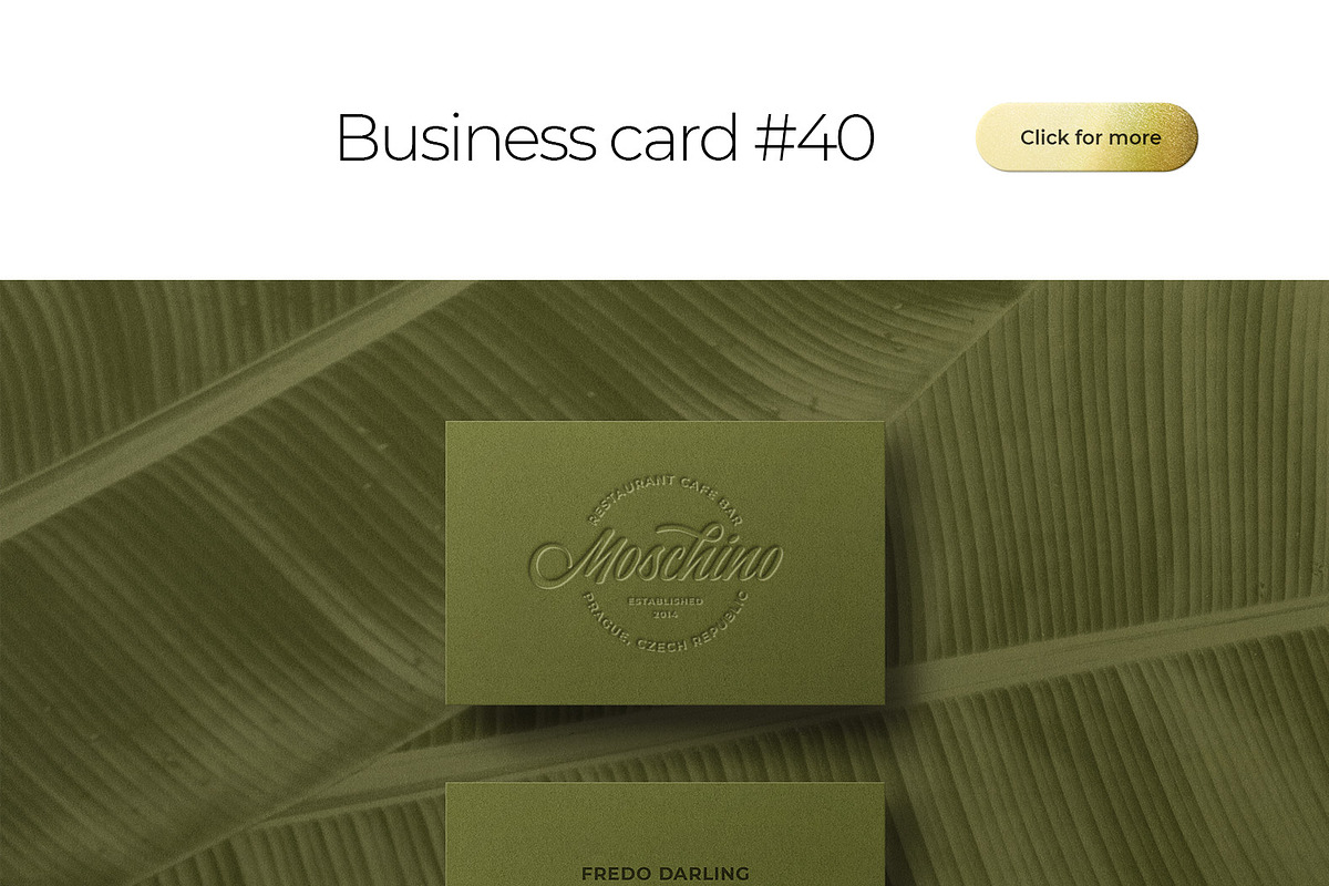 Business Card Bundle Template Mockup, a Business Card Template by PrintPixel (Photo 17 of 28)