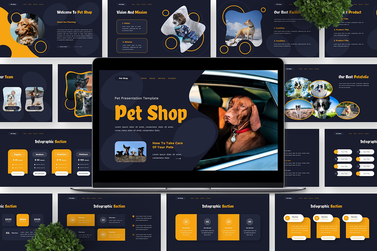 Pet Shop - Pet Google Slide, a Presentation Template by Deepslide Studio (Photo 6 of 6)