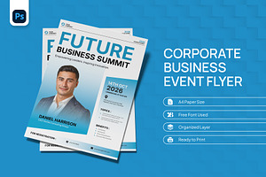 Corporate Business Flyer, a Flyer Template by Antstheme
