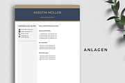 Lebenslauf Vorlage / Resume Template, a Resume Template by Klamp Studio (Thumbnail 7 of 10)