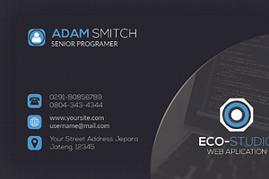 Coding Business Card