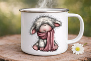 Whimsical Farm Animals Clipart, an Illustration by Digital Artistic99 (Thumbnail 6 of 9)
