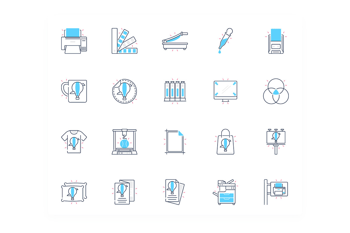 Printing Icons, an Icon by iconfield (Photo 3 of 5)