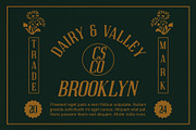 Acelon Blur, a Serif Font by Craft Supply Co. (Thumbnail 8 of 8)