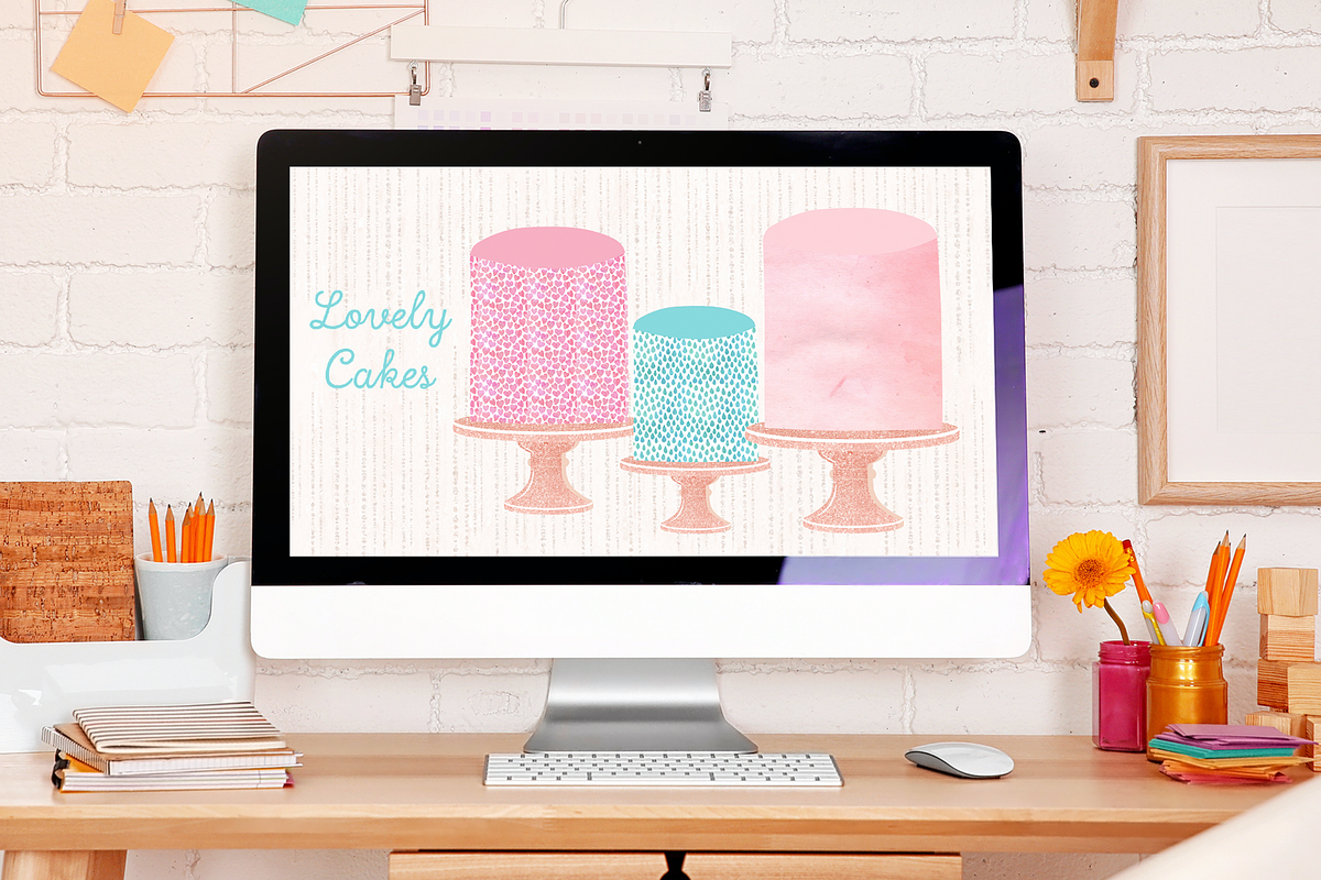 Oh Sugar ! Tall Cakes Collection, a Food Illustration by Nordic.Arg (Photo 3 of 3)