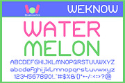 Sprinter Font, a Sans Serif Font by weknow (Thumbnail 4 of 8)