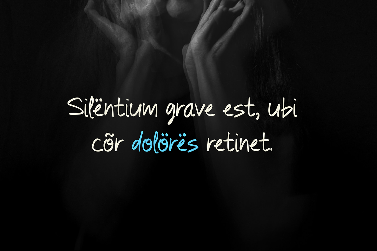 Noric Gram Font - Handwriting Font, a Handwritten Font by BeadyLab (Photo 7 of 7)