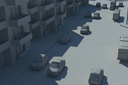 Realistic Lowpoly Simple City VR/AR, an Environmental 3D Model by NOMODOL (Thumbnail 54 of 59)