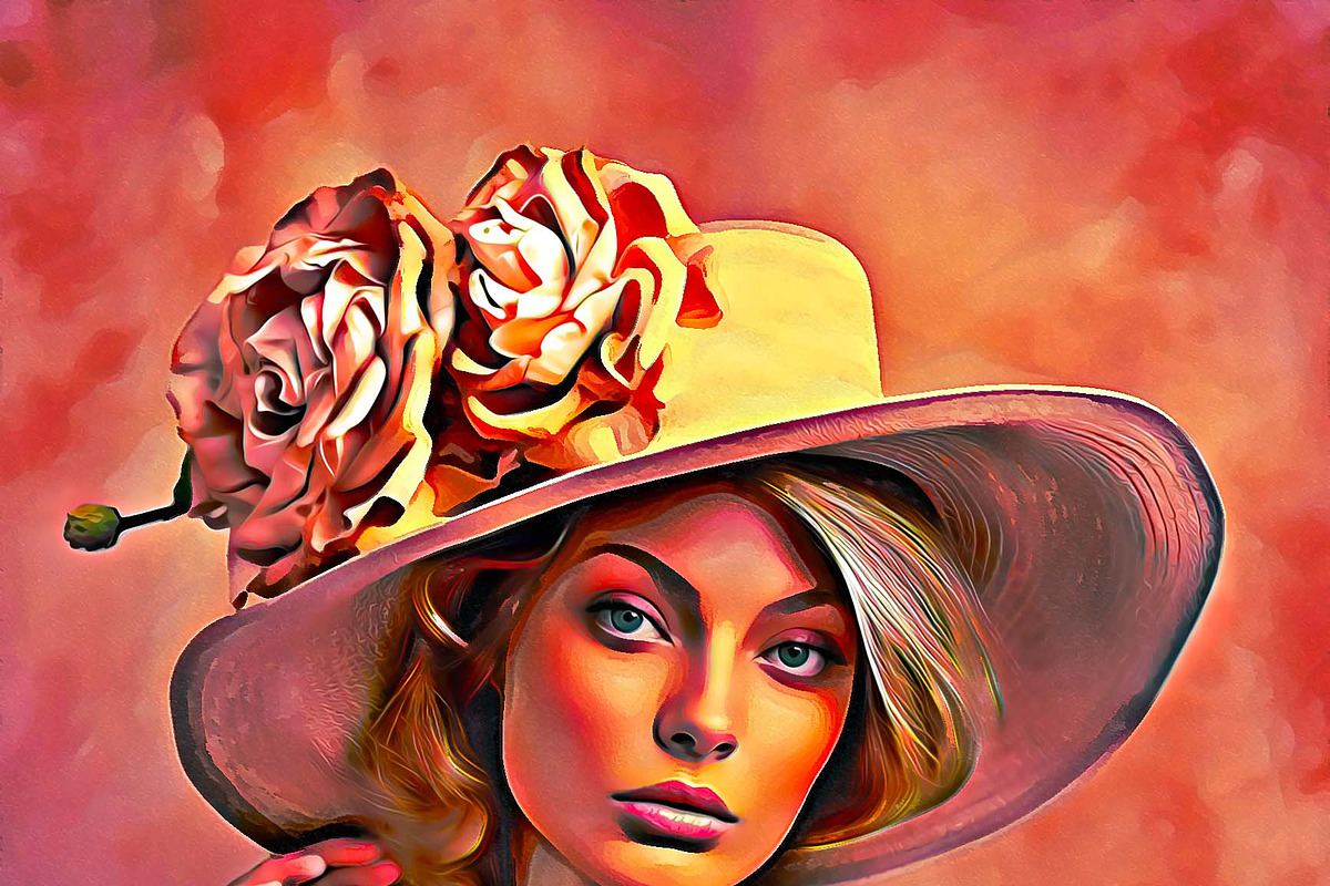 Vibrant Oil Paint Photoshop Action, an Action Add-On by MRI STUDIO (Photo 18 of 18)