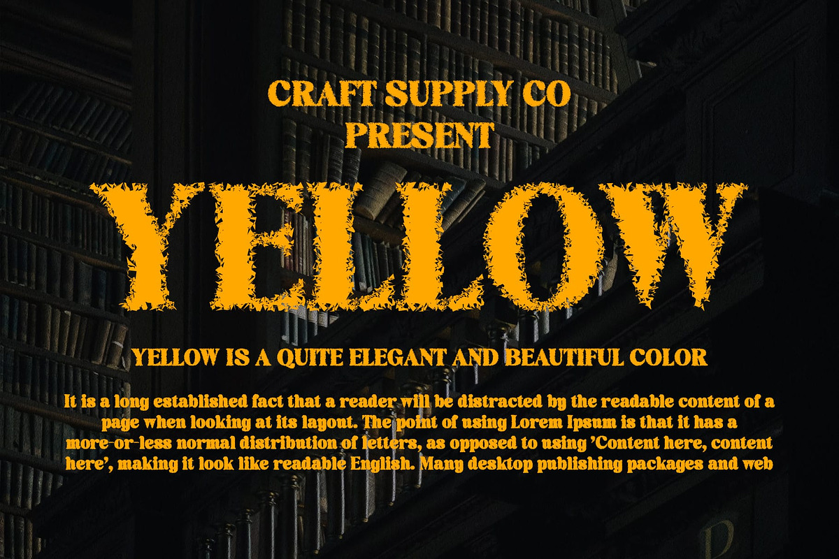 Brivane Unfocus, a Serif Font by Craft Supply Co. (Photo 7 of 8)