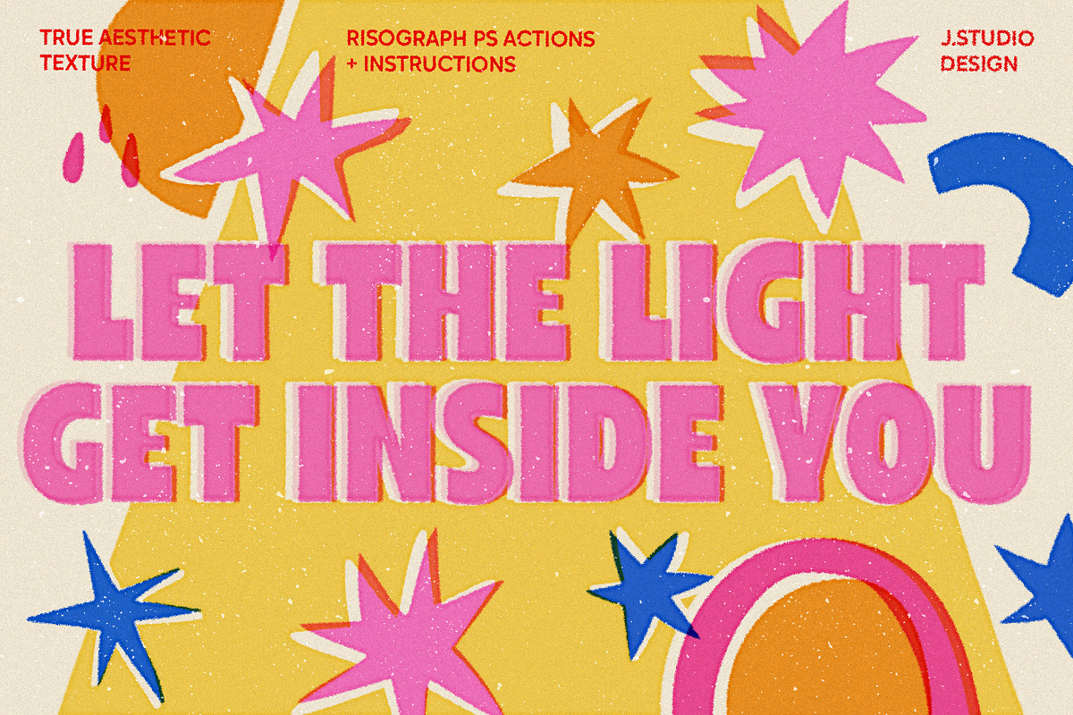 Risomachine — Risograph Toolkit, an Action Add-On by J.Studio (Photo 3 of 11)