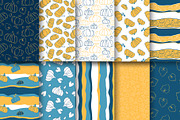Orange Pumpkin Seamless Patterns, a Pattern Graphic by RabbitAndPencil (Thumbnail 2 of 4)