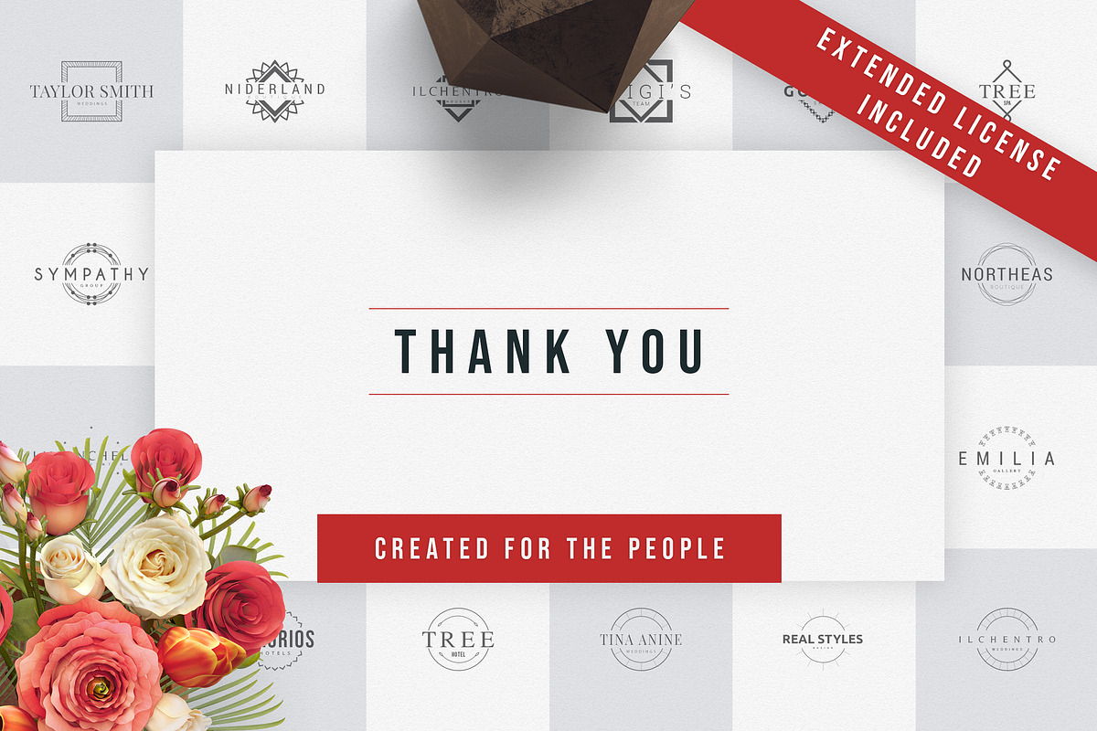 Minimal Badges | 30 Logo Templates, a Branding & Logo Template by VP Fonts (Photo 17 of 17)