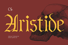 CS Aristide – Blackletter Font