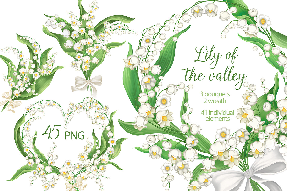 Lily of the Valley. Spring Flowers, an Illustration by MarinadeArt (Photo 1 of 7)